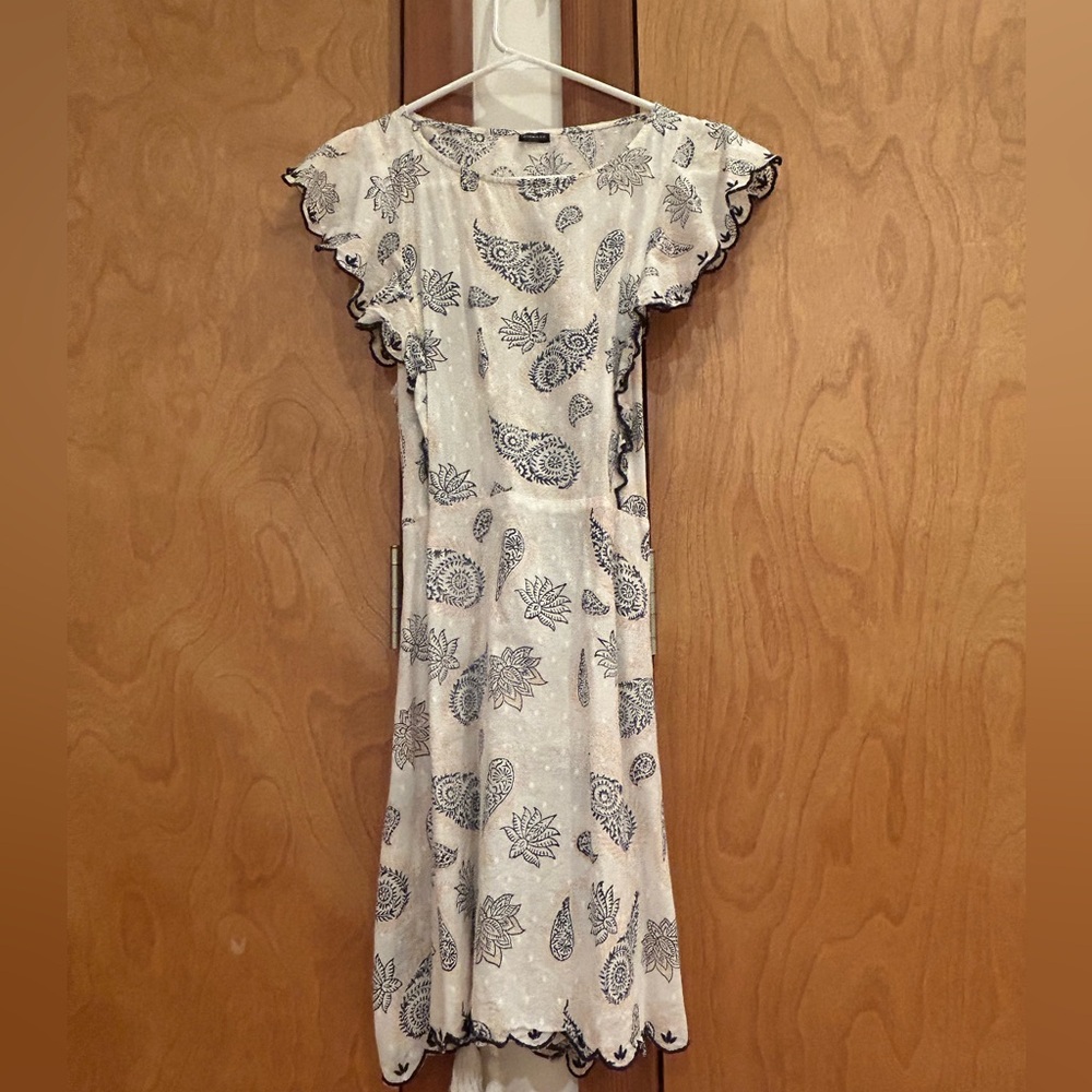 Cotton Paisley Beach Coverup